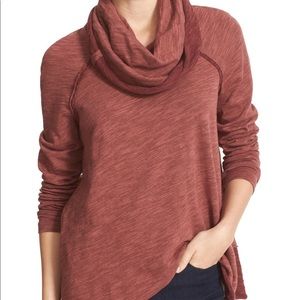 Free People Beach cocoon cowl neck pullover